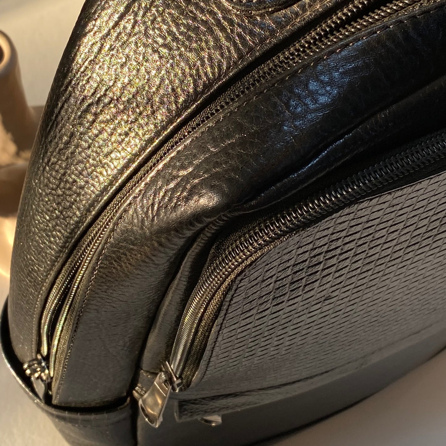 Leather Laptop Backpack -06