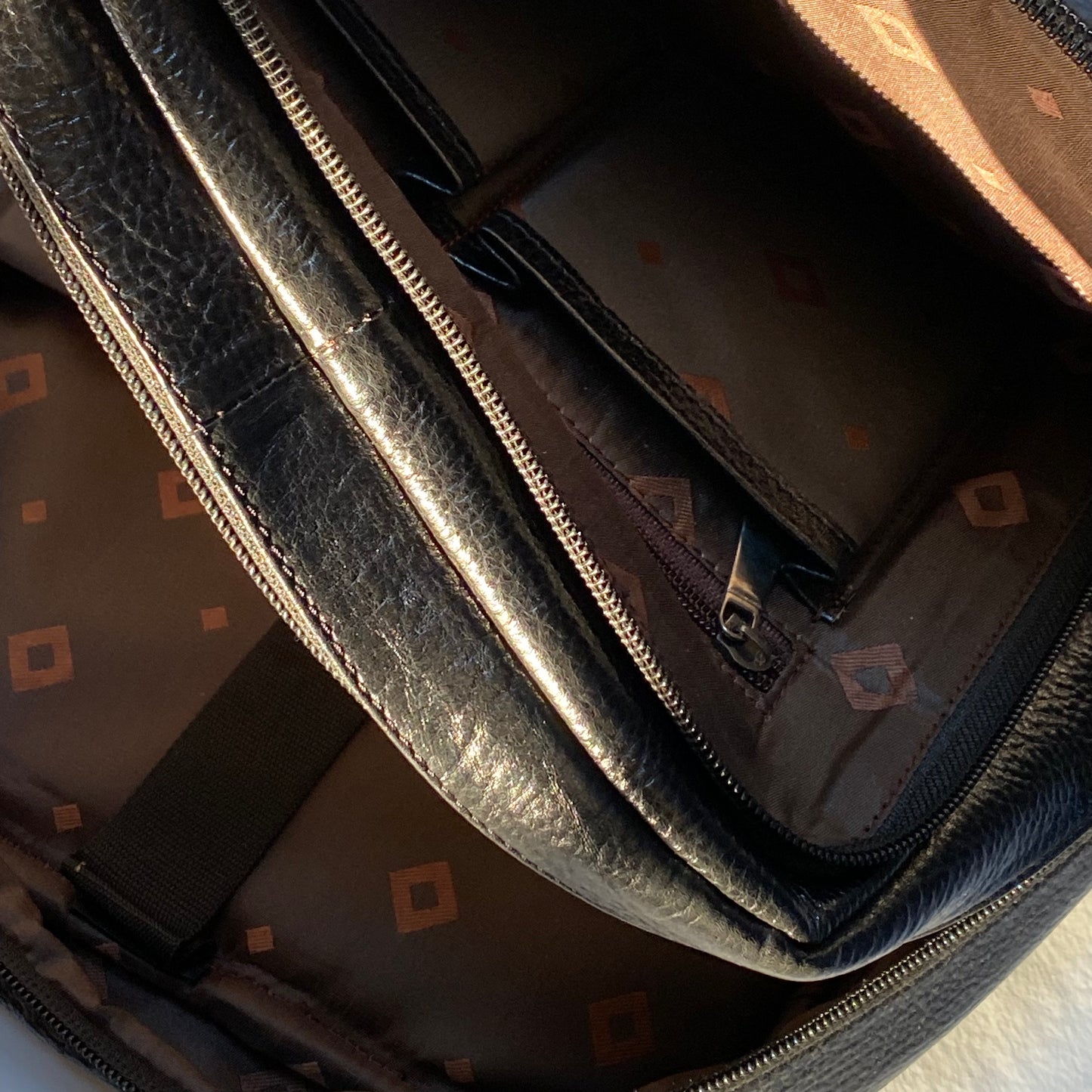 Leather Laptop Backpack -06