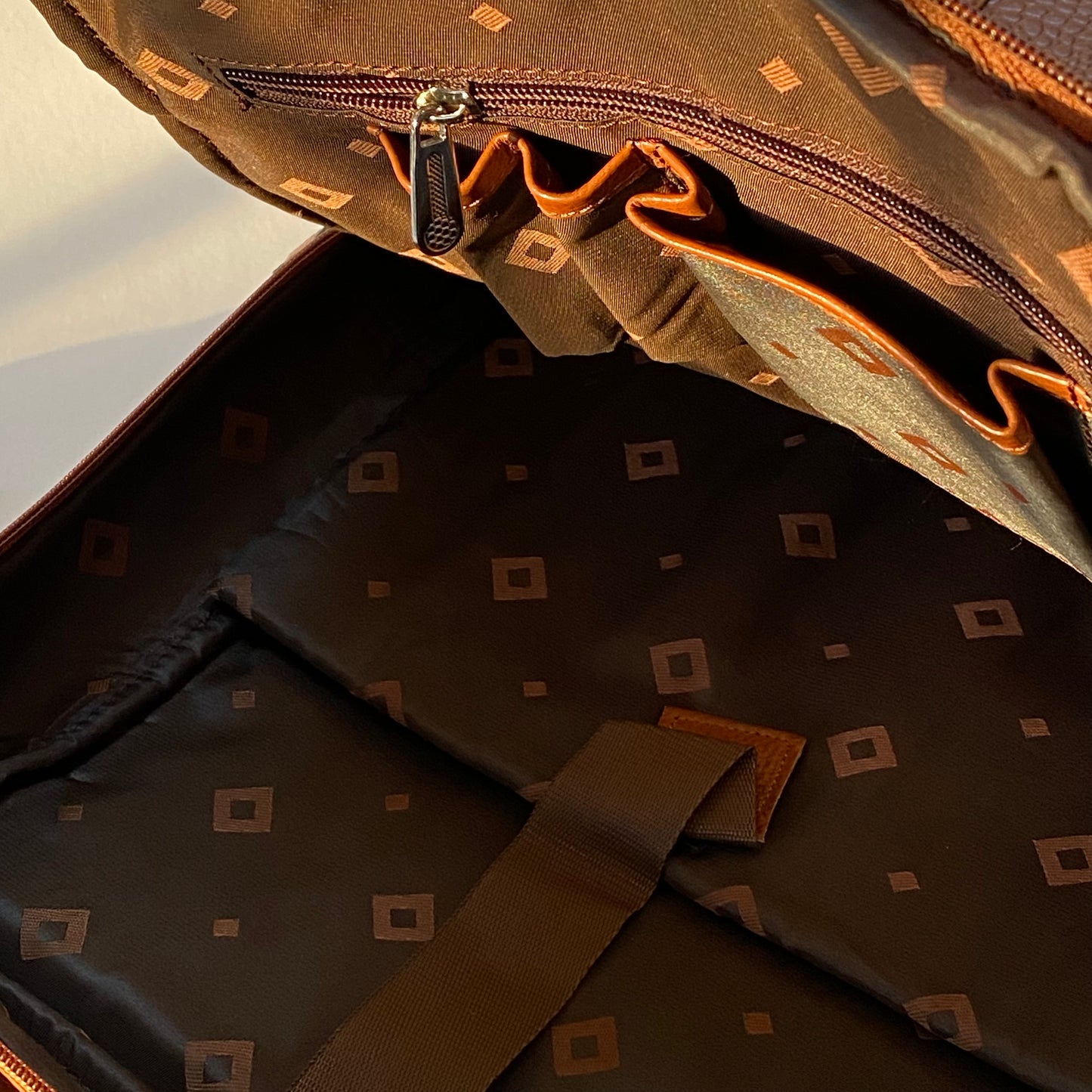 Leather Laptop Backpack -07