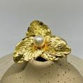 Leaf With Pearl Hook - 02