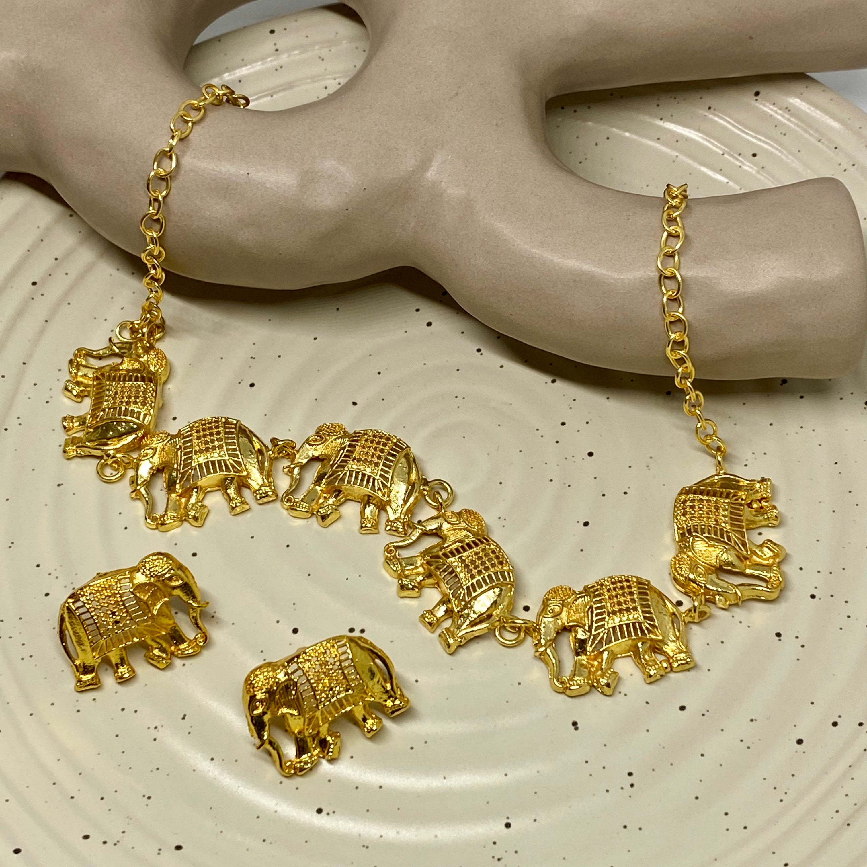 Elephant Necklace Set - 26