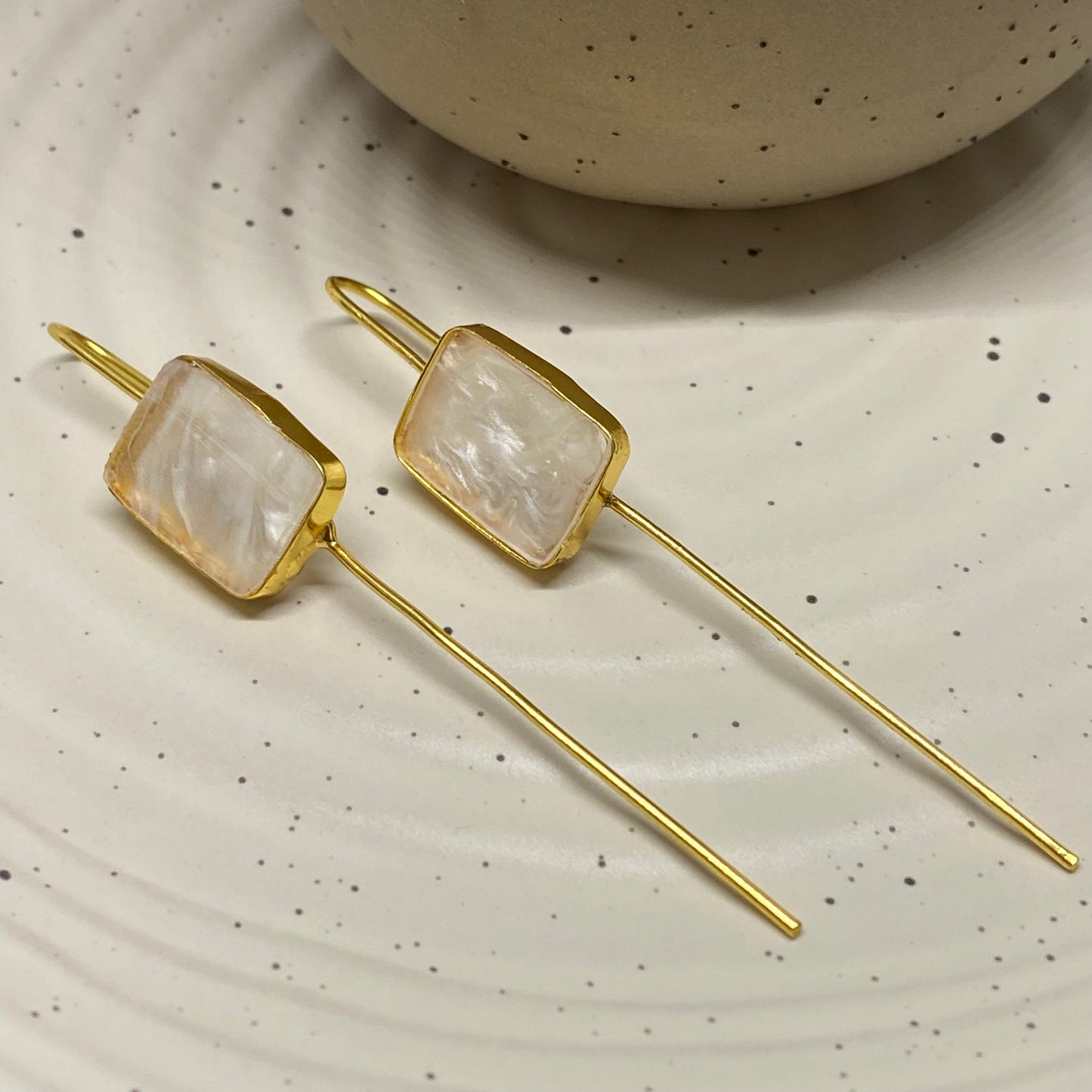 Monalisa Stone Ear Cuffs - 01