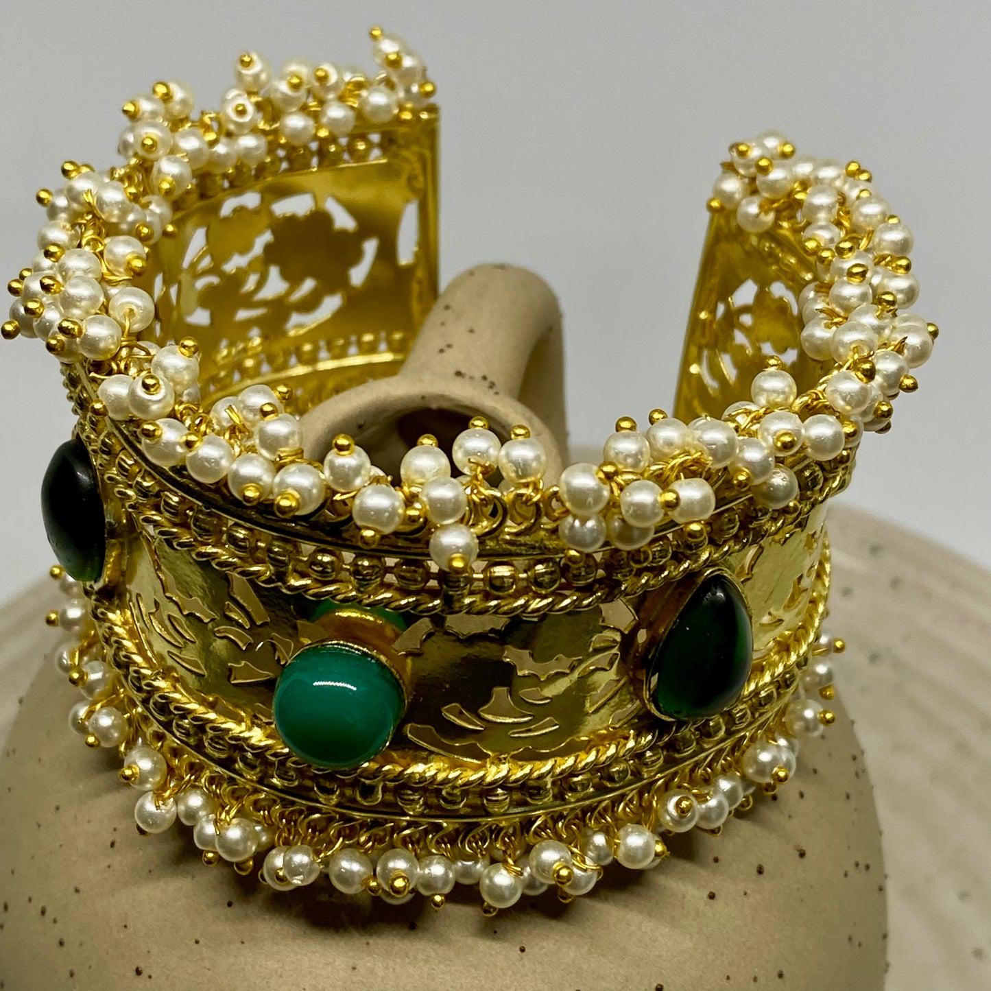 Filigree Beaded Cuff - 45