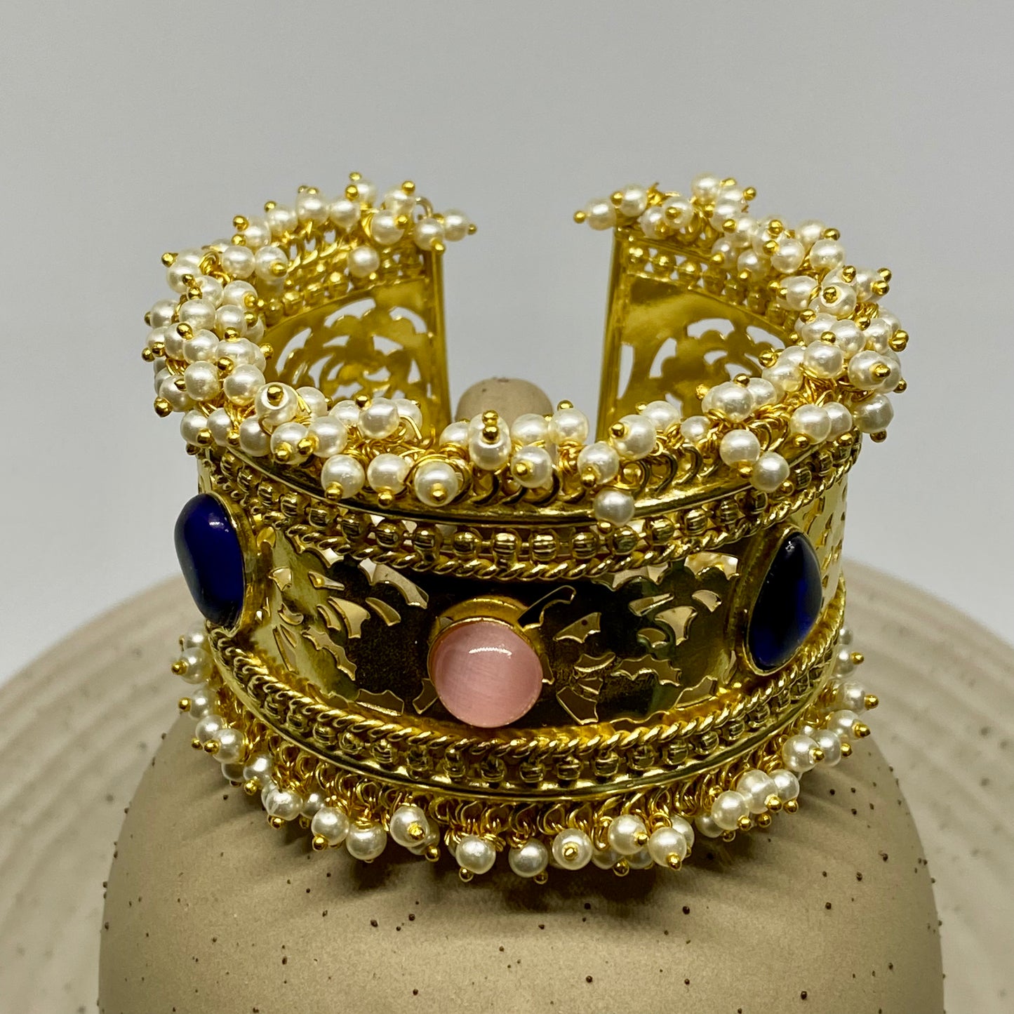 Filigree Beaded Cuff - 45