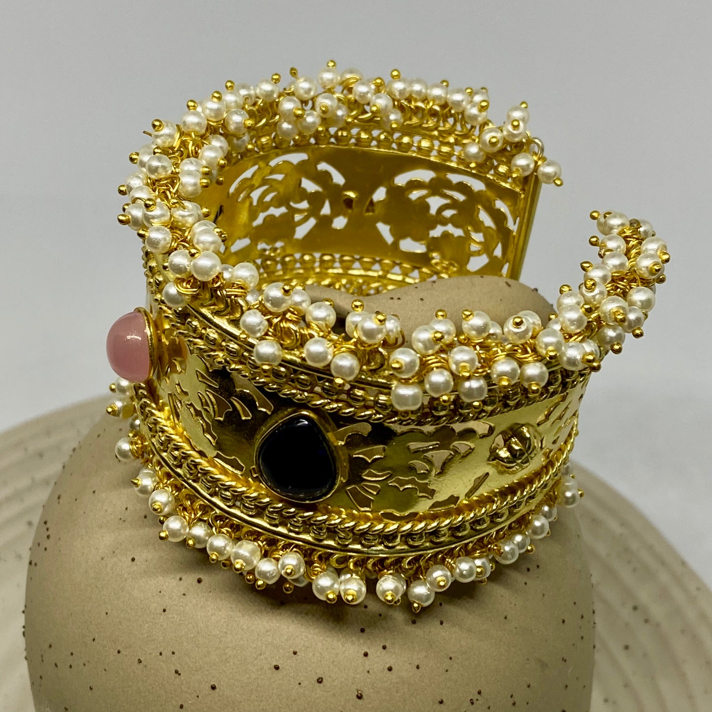 Filigree Beaded Cuff - 45