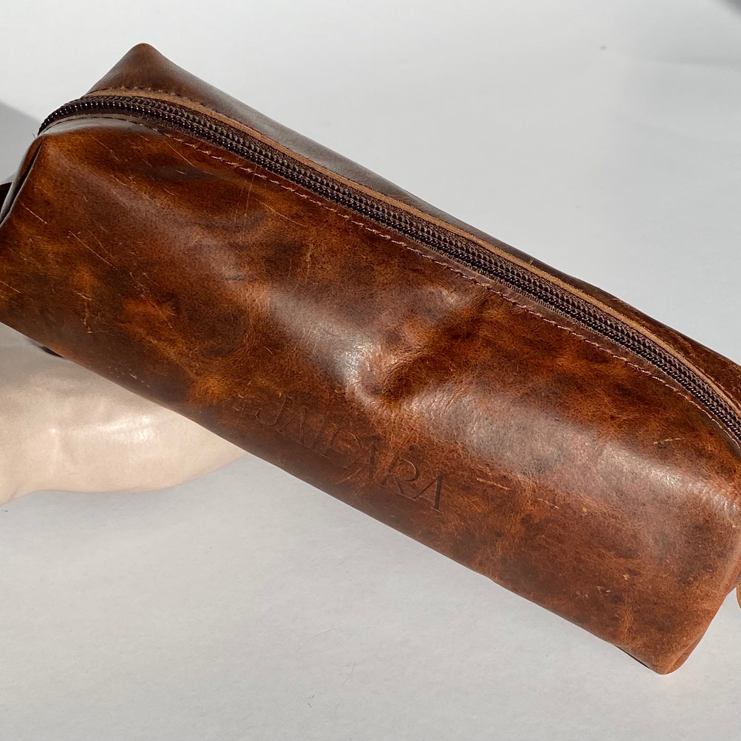 Leather Box Pencil Case - 14