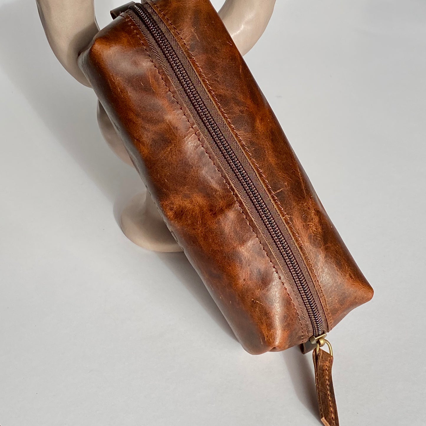 Leather Box Pencil Case - 14