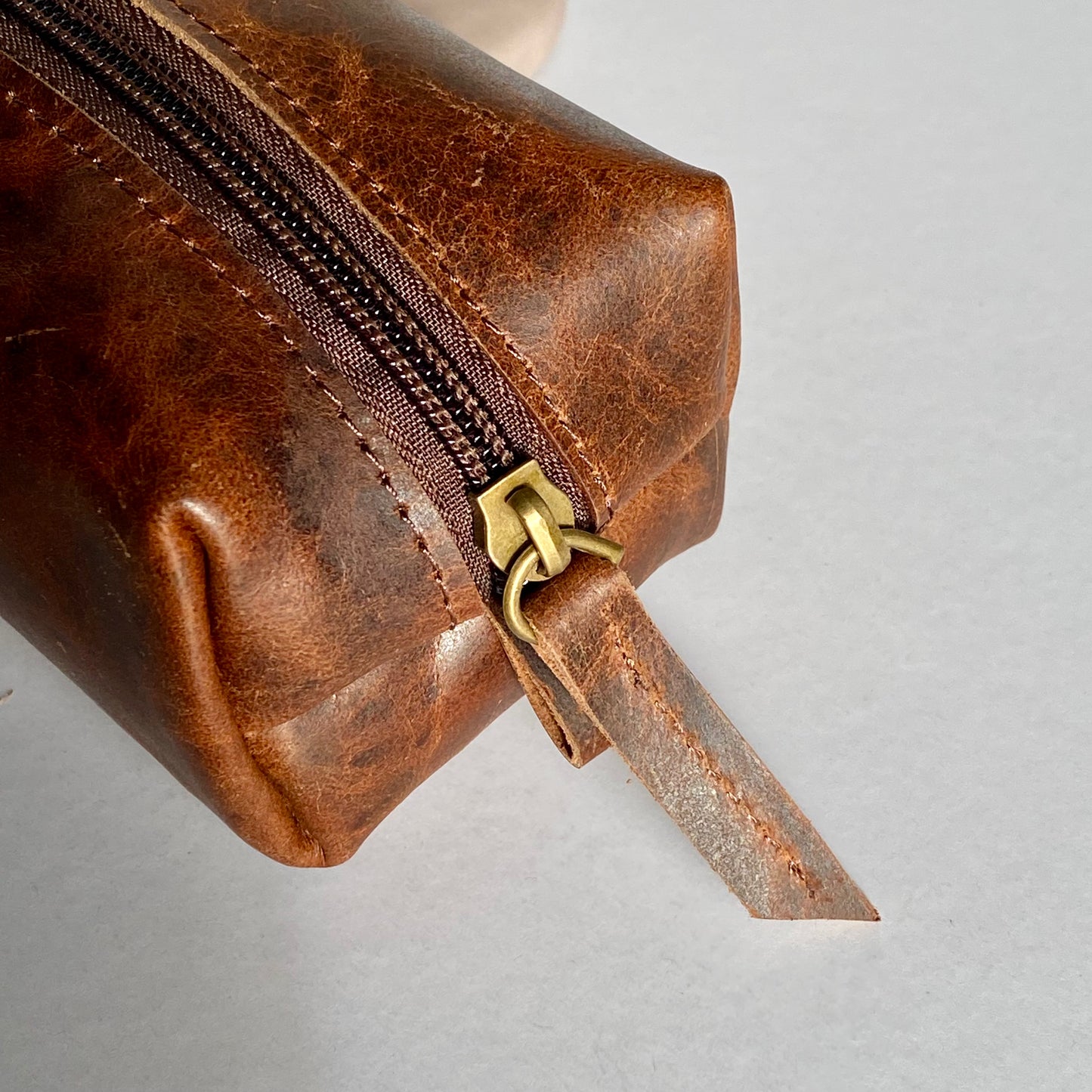 Leather Box Pencil Case - 14