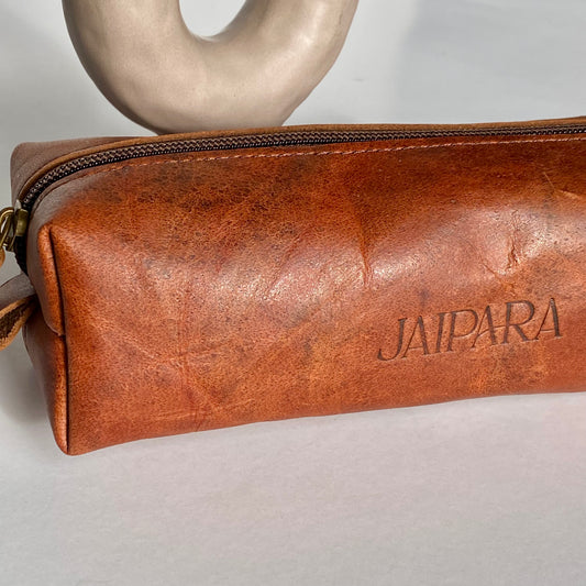 Leather Box Pencil Case - 14