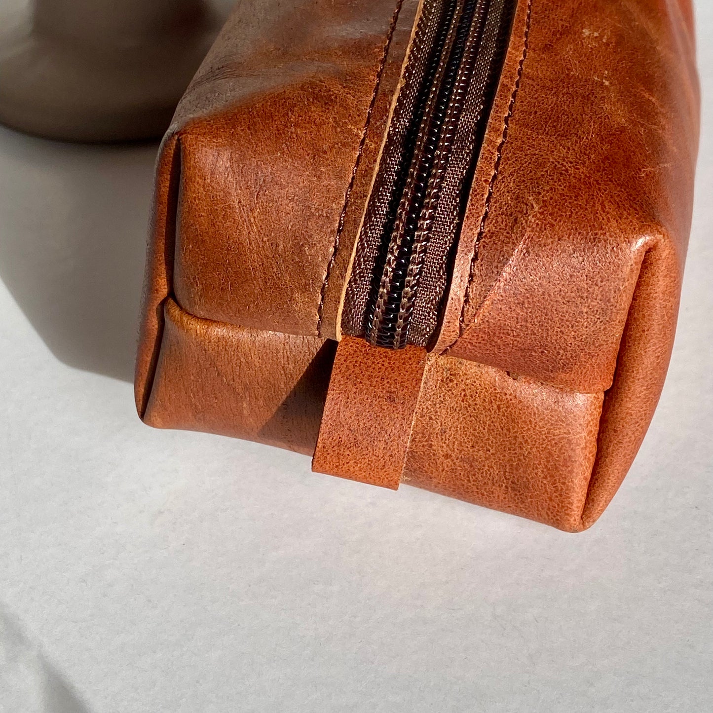 Leather Box Pencil Case - 14