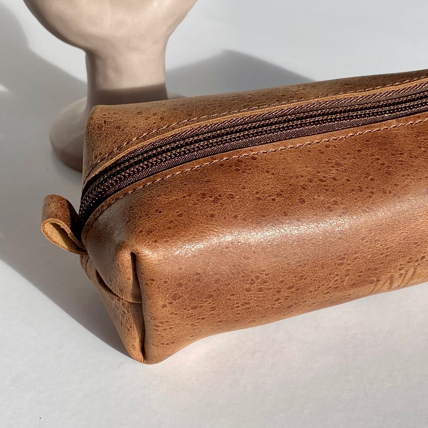 Leather Box Pencil Case - 14