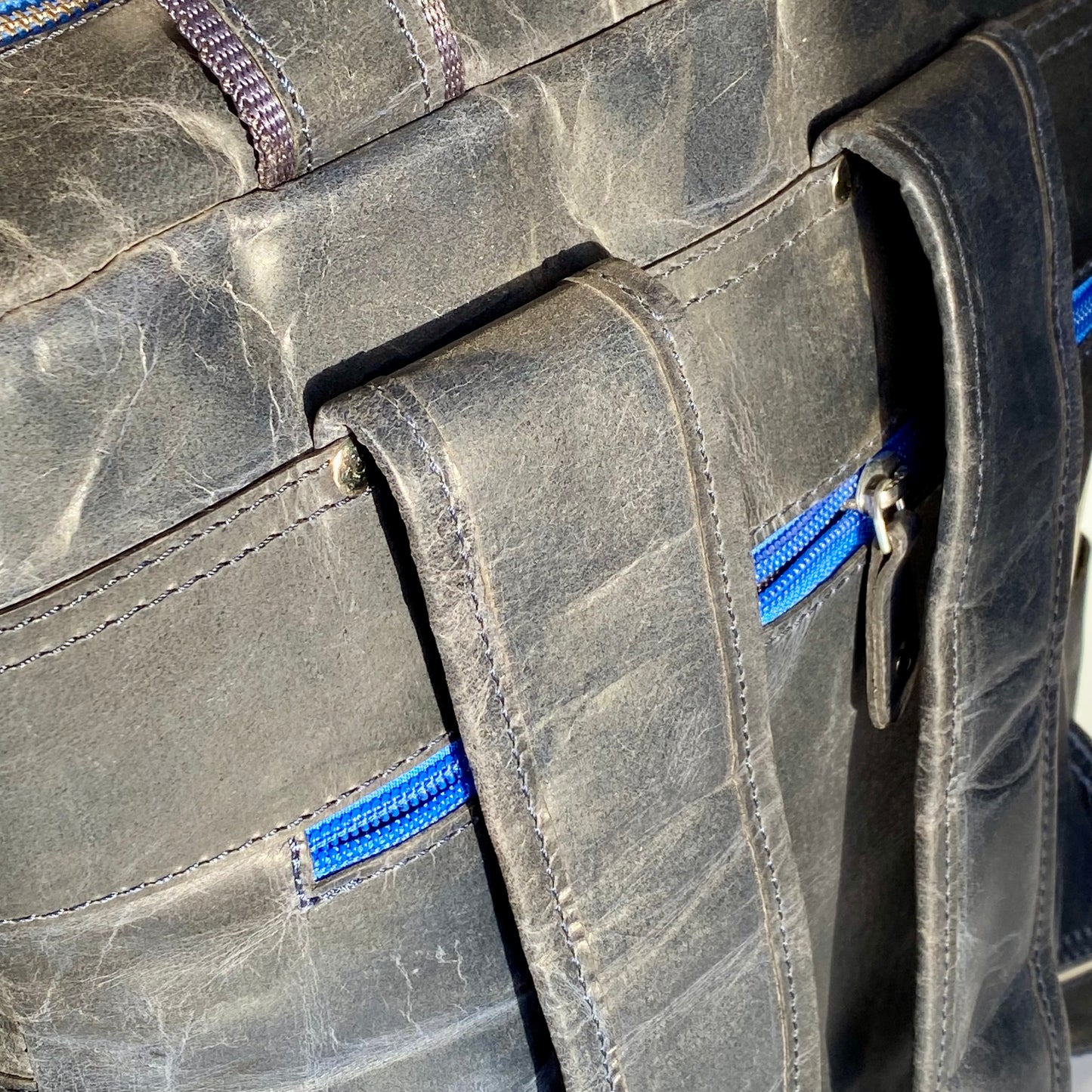 Leather Laptop Backpack -09