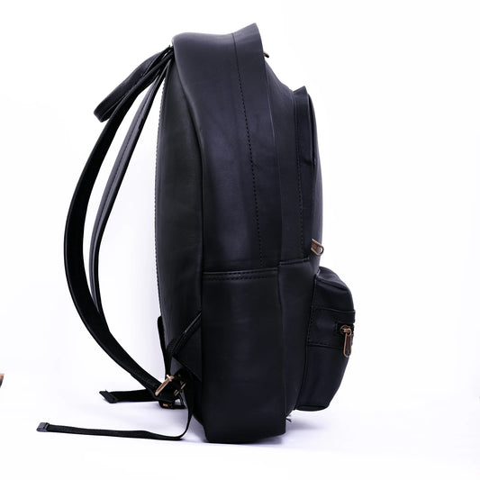 Genuine Leather Laptop Backpack For Men and Women - 01