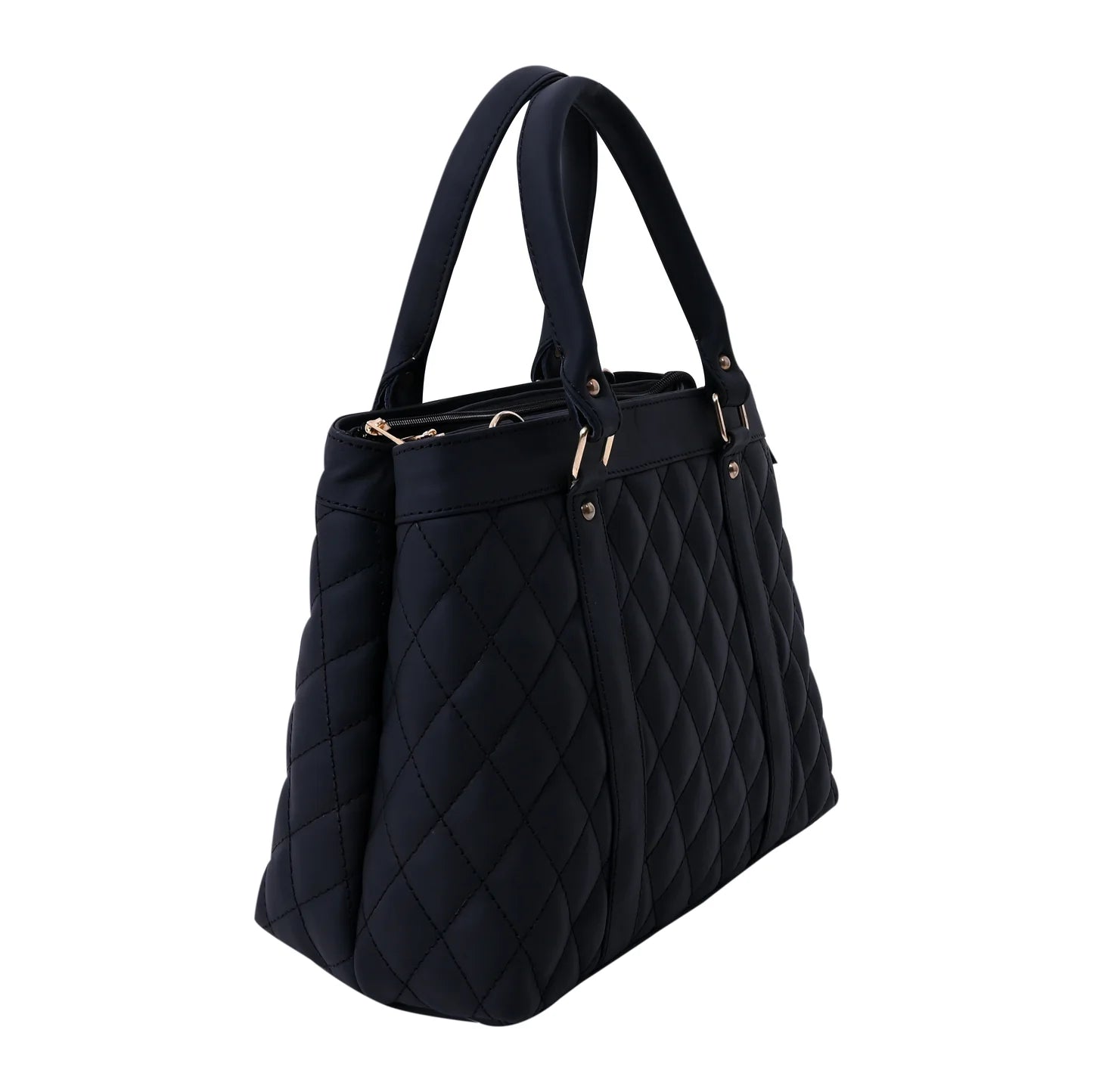 Luxury Genuine Leather Large Quilted Handbag/Sling Bag - 04