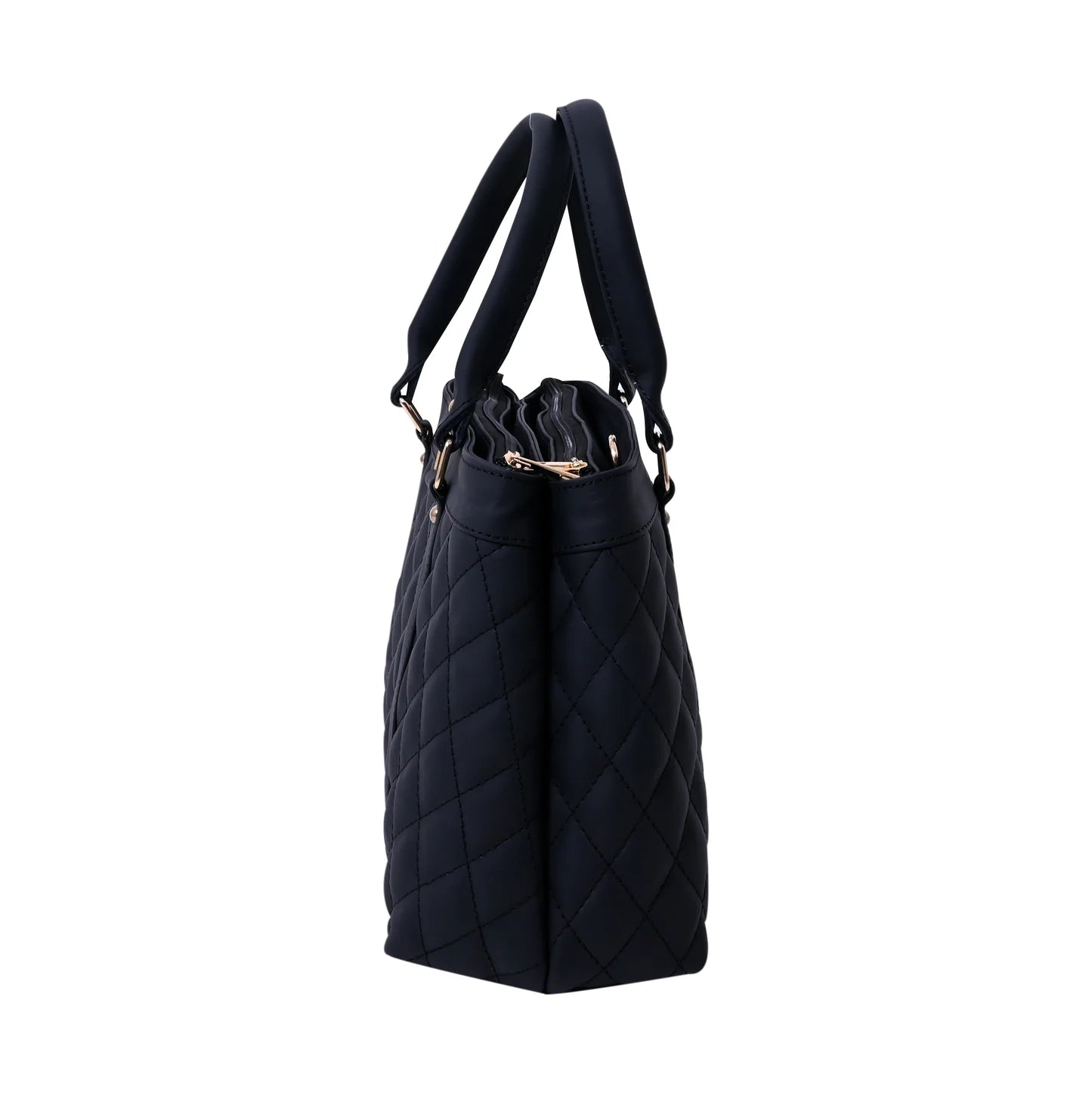 Luxury Genuine Leather Large Quilted Handbag/Sling Bag - 04