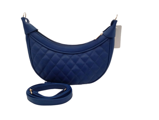 Luxury Leather Quilted Handbag/Sling Bag/Moon Bag - 03