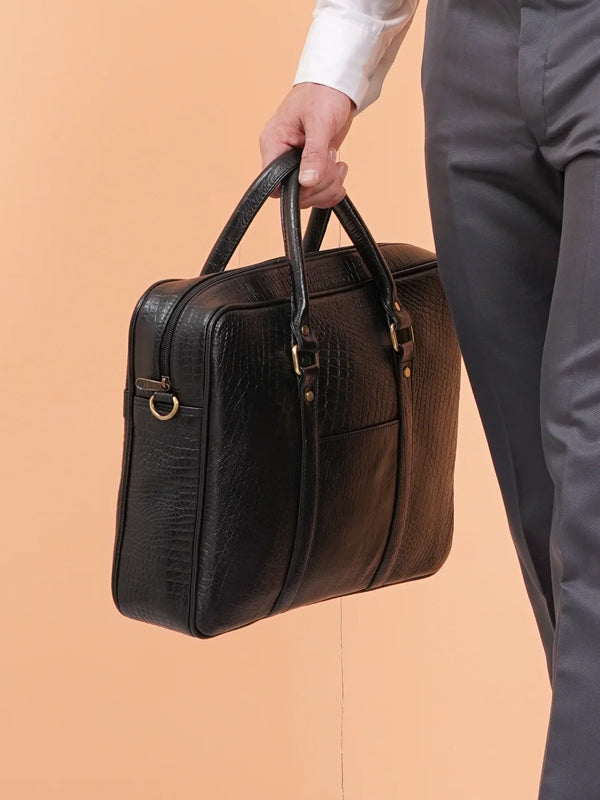 Genuine Leather 15Inch Laptop Sleeve Bag -02