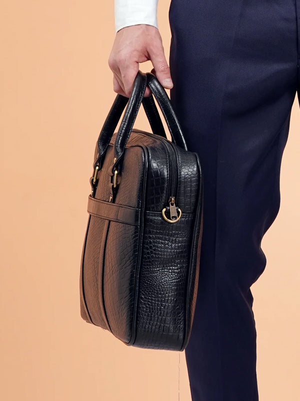 Genuine Leather 15Inch Laptop Sleeve Bag -02