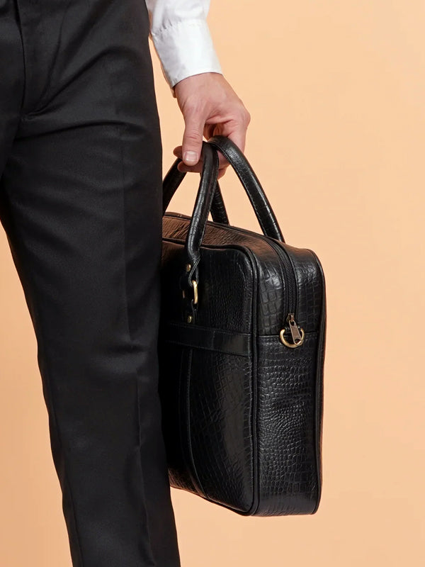 Genuine Leather 15Inch Laptop Sleeve Bag -02